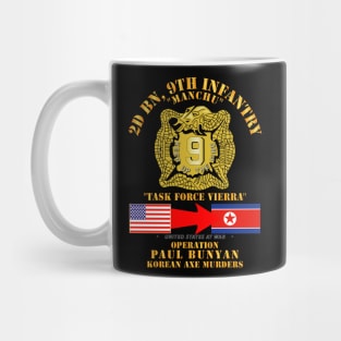 Army - Operation Paul Bunyan - 2nd Bn 9th Infantry - Korea Mug